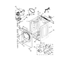 Whirlpool WGD94HEAC0 cabinet parts diagram