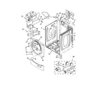 Whirlpool CED8990XW1 cabinet parts diagram