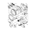 Crosley YCED8990XW1 bulkhead parts diagram
