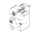 Whirlpool W8RXNGMBS01 icemaker parts diagram