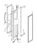 Freezer door parts