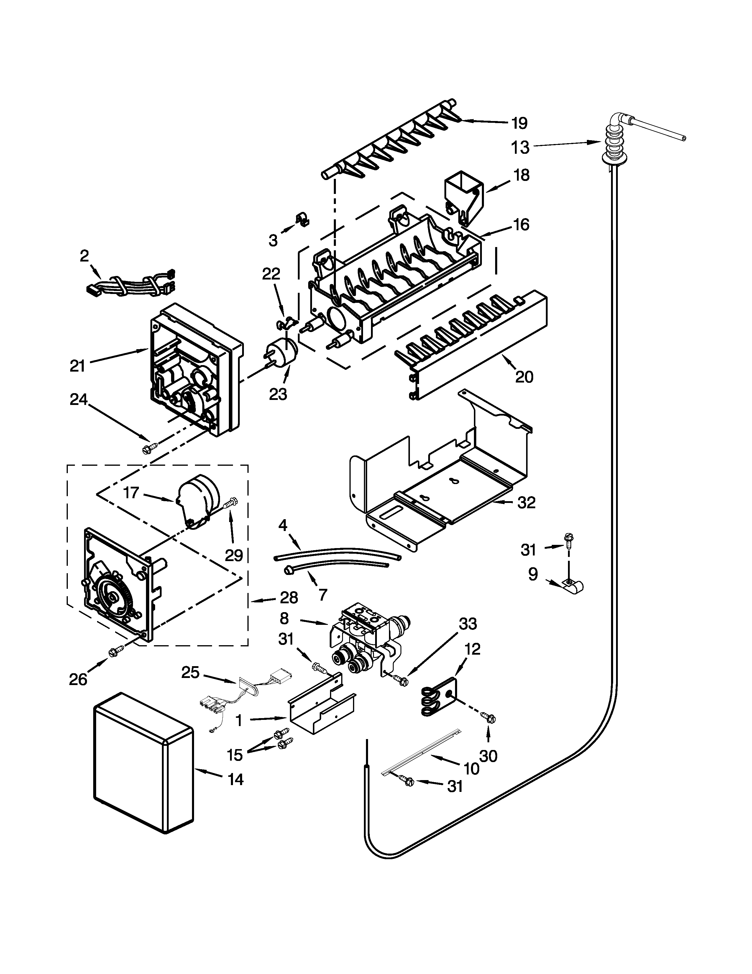 ICEMAKER PARTS