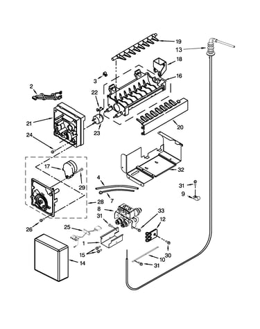 Icemaker parts