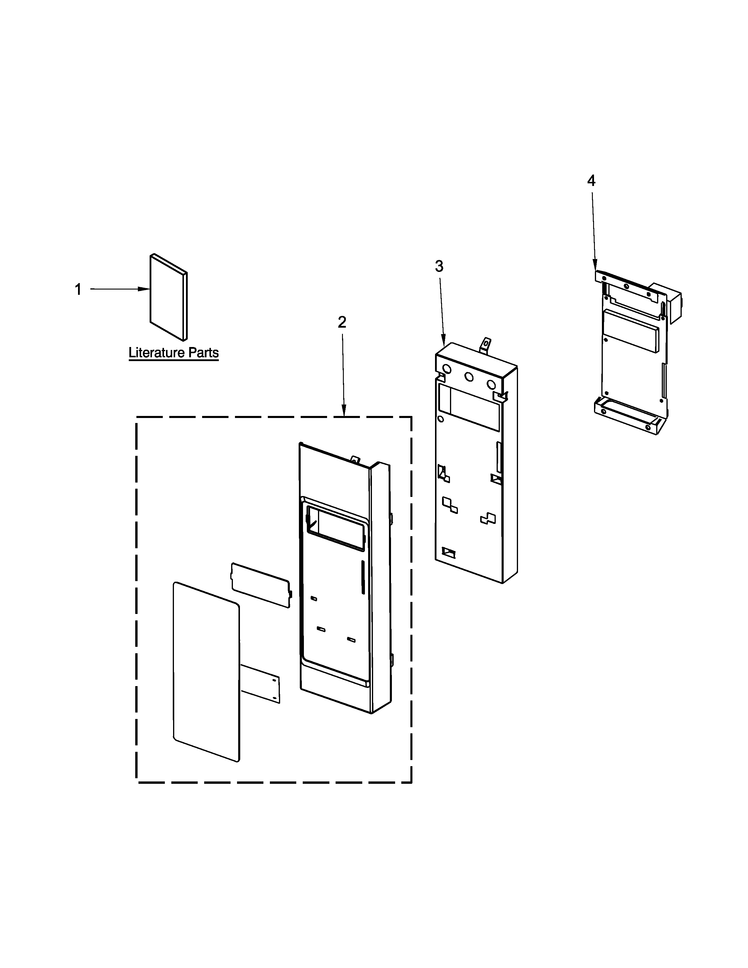 Control panel parts