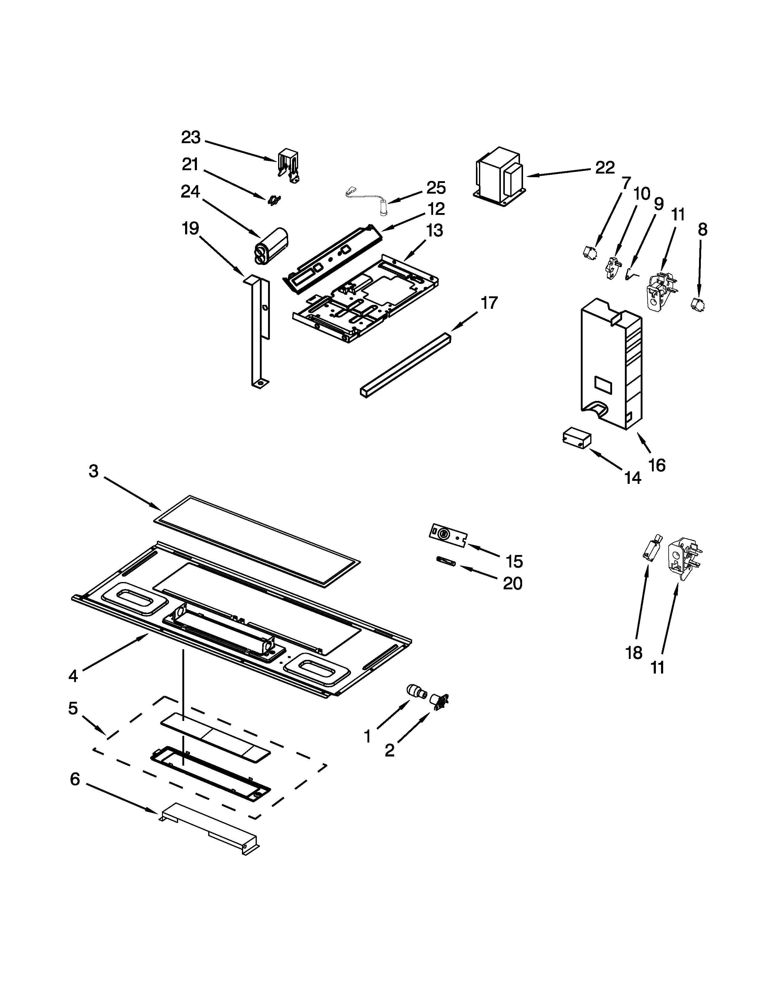 Interior and ventilation parts