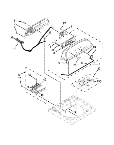 Console and dispenser parts