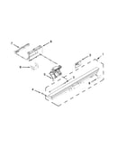 Control panel and latch parts