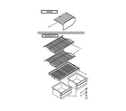 Kirkland ST14CKXSQ03 shelf parts diagram