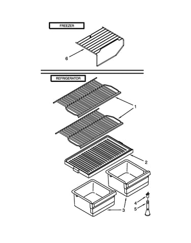 Shelf parts