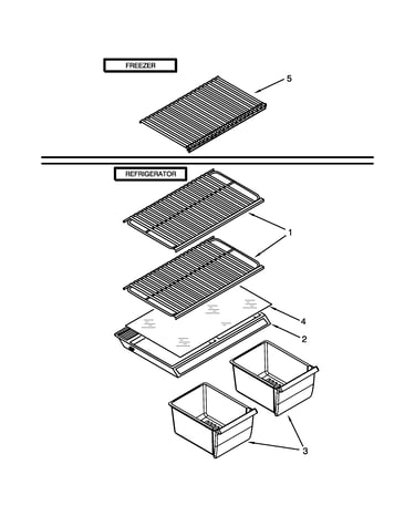 Shelf parts