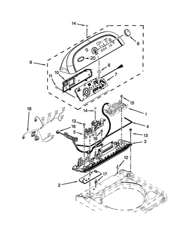 Control panel parts