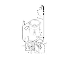 Whirlpool WTW8500BR0 pump parts diagram