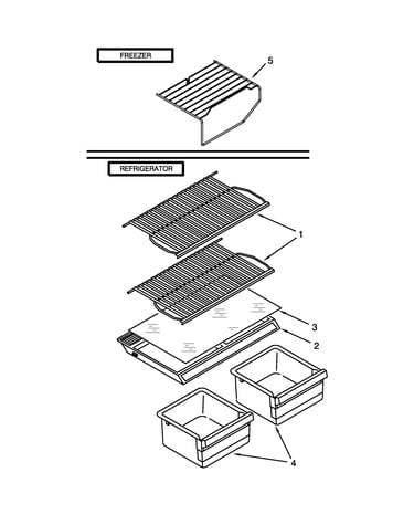 Shelf parts