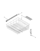 Upper rack and track parts