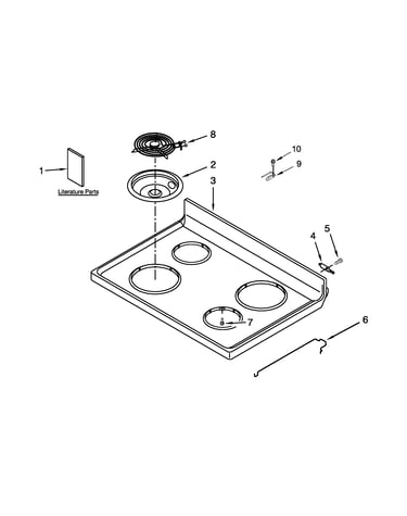 Cooktop parts