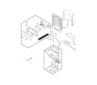 Whirlpool GI6FDRXXY09 dispenser front parts diagram