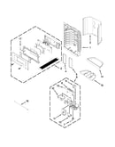 Dispenser front parts