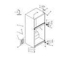 Whirlpool W8RXCGFXS03 cabinet parts diagram