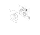 Whirlpool YWED94HEAW1 door parts diagram