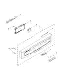 Control panel and latch parts