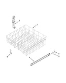 Upper rack and track parts