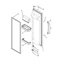 KitchenAid KSRV22FVBT00 refrigerator door parts diagram