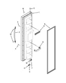 Freezer door parts