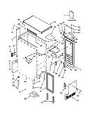 Cabinet, door and liner parts
