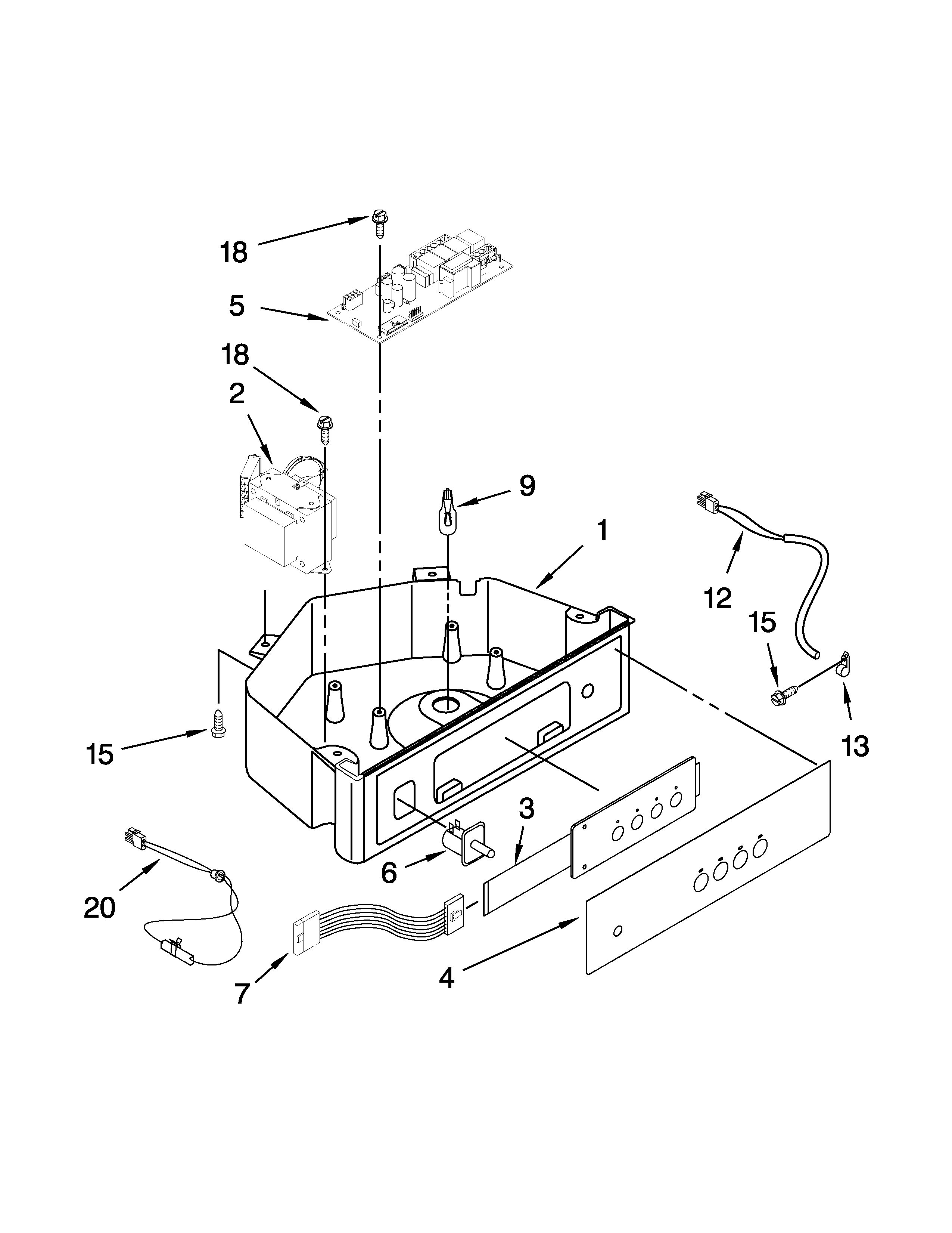 CONTROL PANEL PARTS