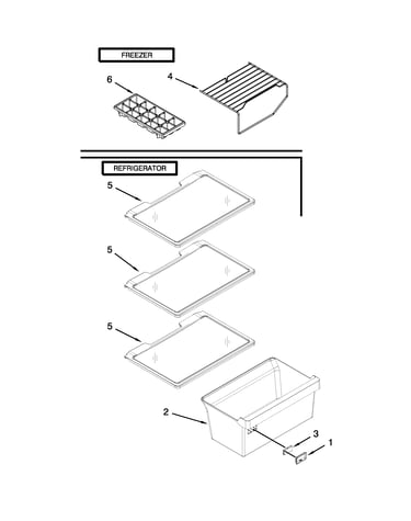Shelf parts