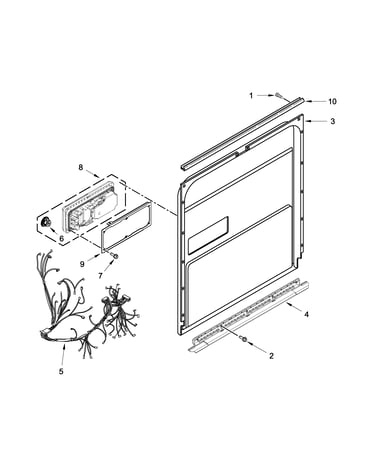 Inner door parts