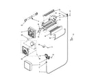 Whirlpool W8RXEGMWD02 icemaker parts diagram