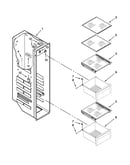 Freezer liner parts