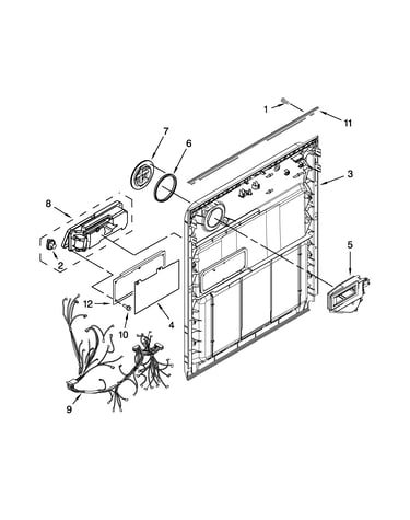 Inner door parts