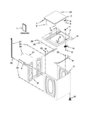 Top and cabinet parts