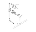 KitchenAid KDFE304DSS0 upper wash and rinse parts diagram