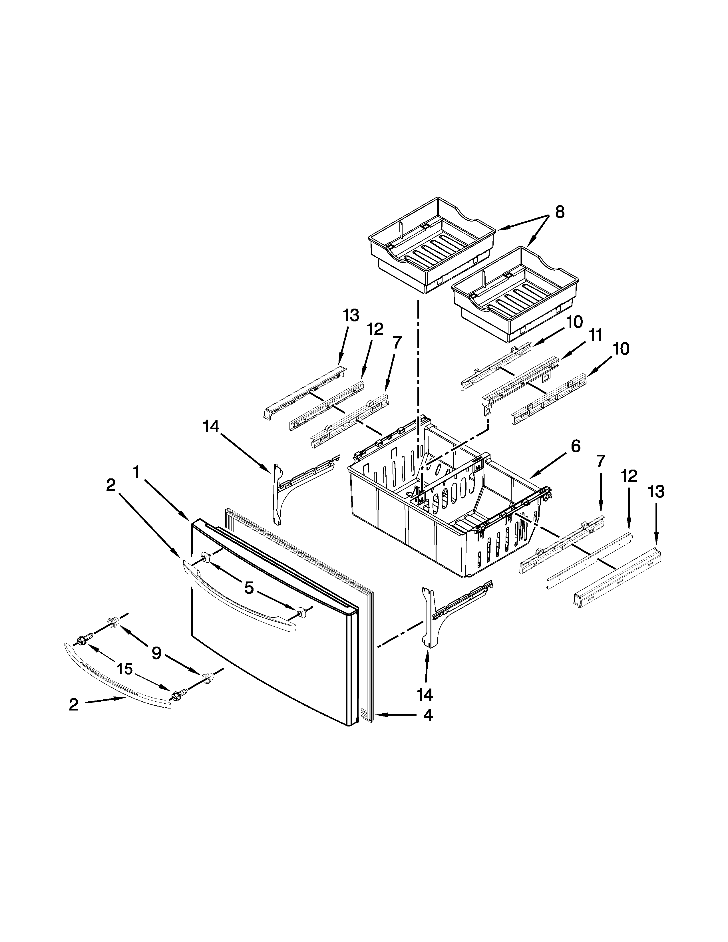 FREEZER DOOR PARTS