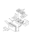 Freezer door parts