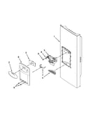 Dispenser front parts