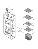 Freezer liner parts