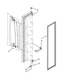 Freezer door parts