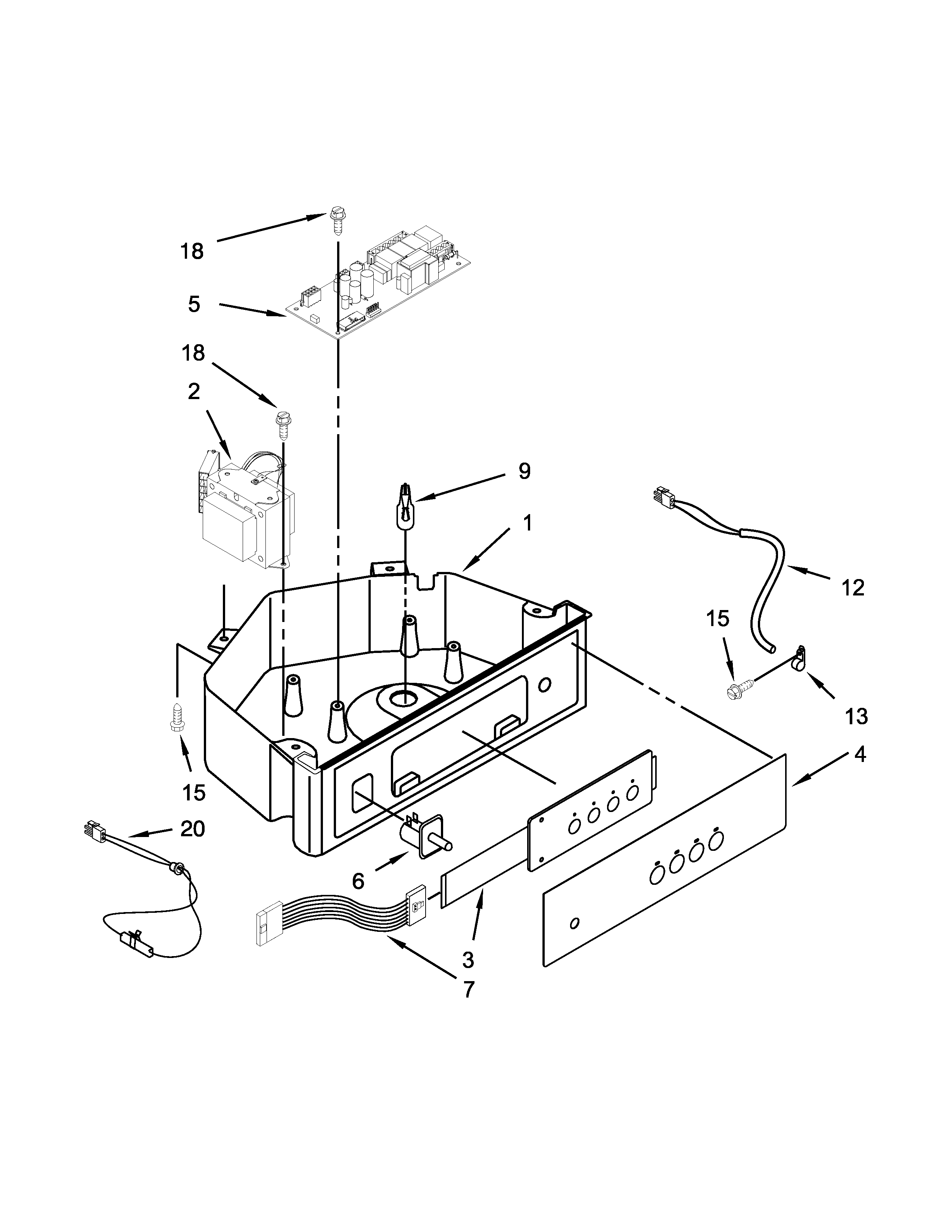 CONTROL PANEL PARTS