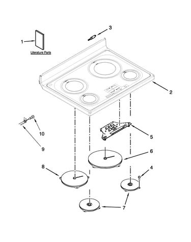 Cooktop parts