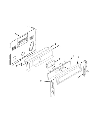 Control panel parts