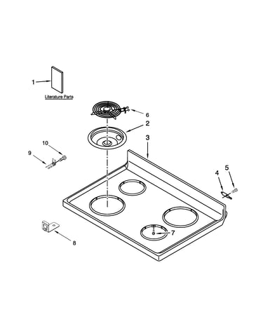 Cooktop parts