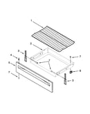 Drawer and broiler parts
