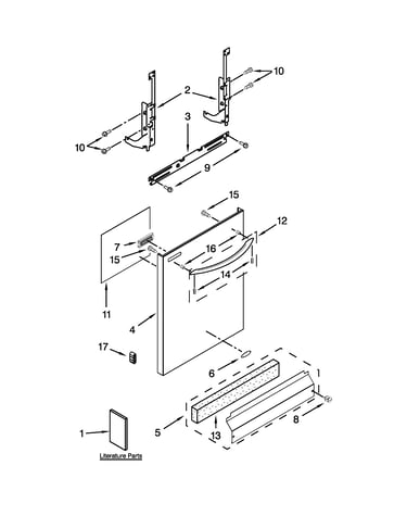Door and panel parts