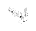 KitchenAid KGCD807XBL02 blower unit parts diagram