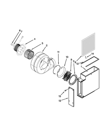 Blower unit parts