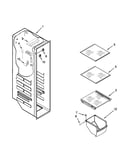 Freezer liner parts